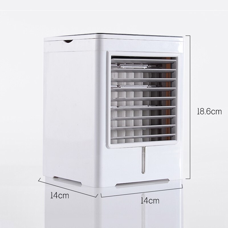 Summer Mini Fan Usb Mini Air Cooler Portable Air Conditioning Air Humidification Desktop Electric Fan