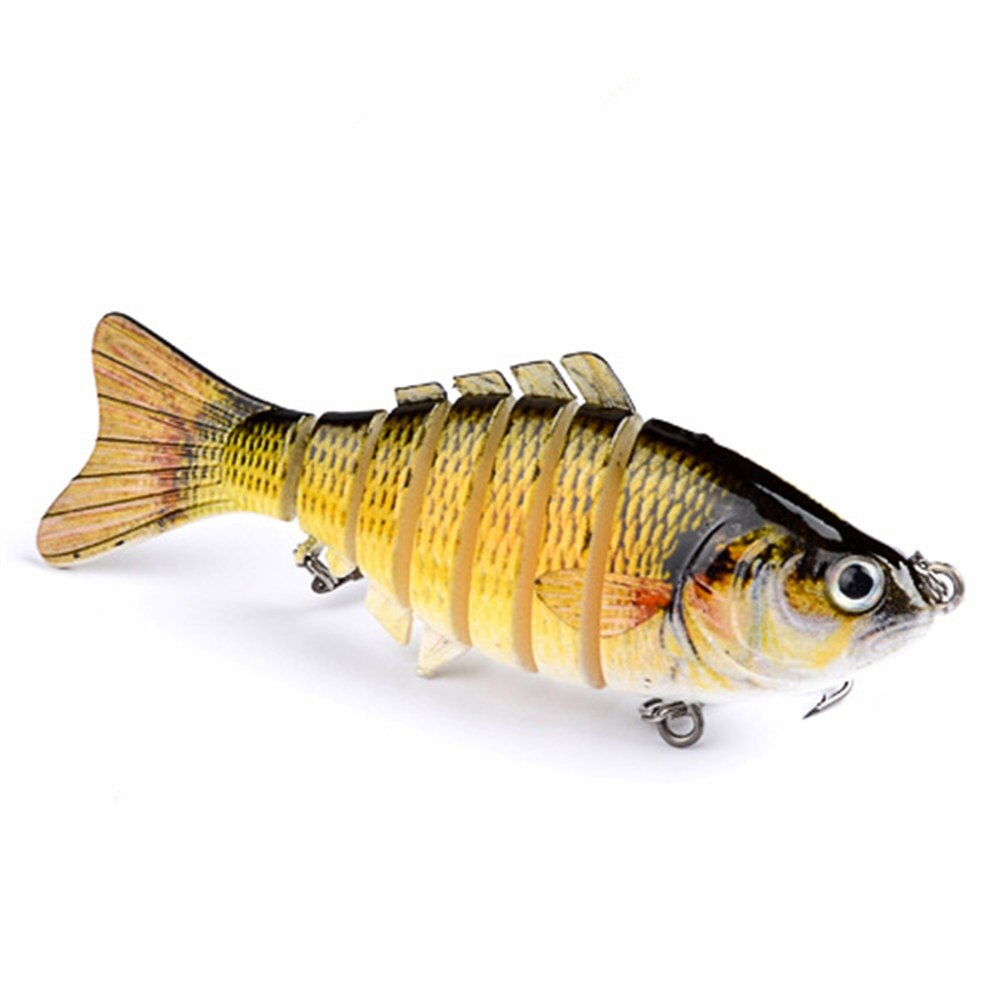 1 pçs pesca iscas corrico nadar minnow wobbler multi-seção duro bait100mm15g artificial crankbait jerkbait pesca tacklelure: 1