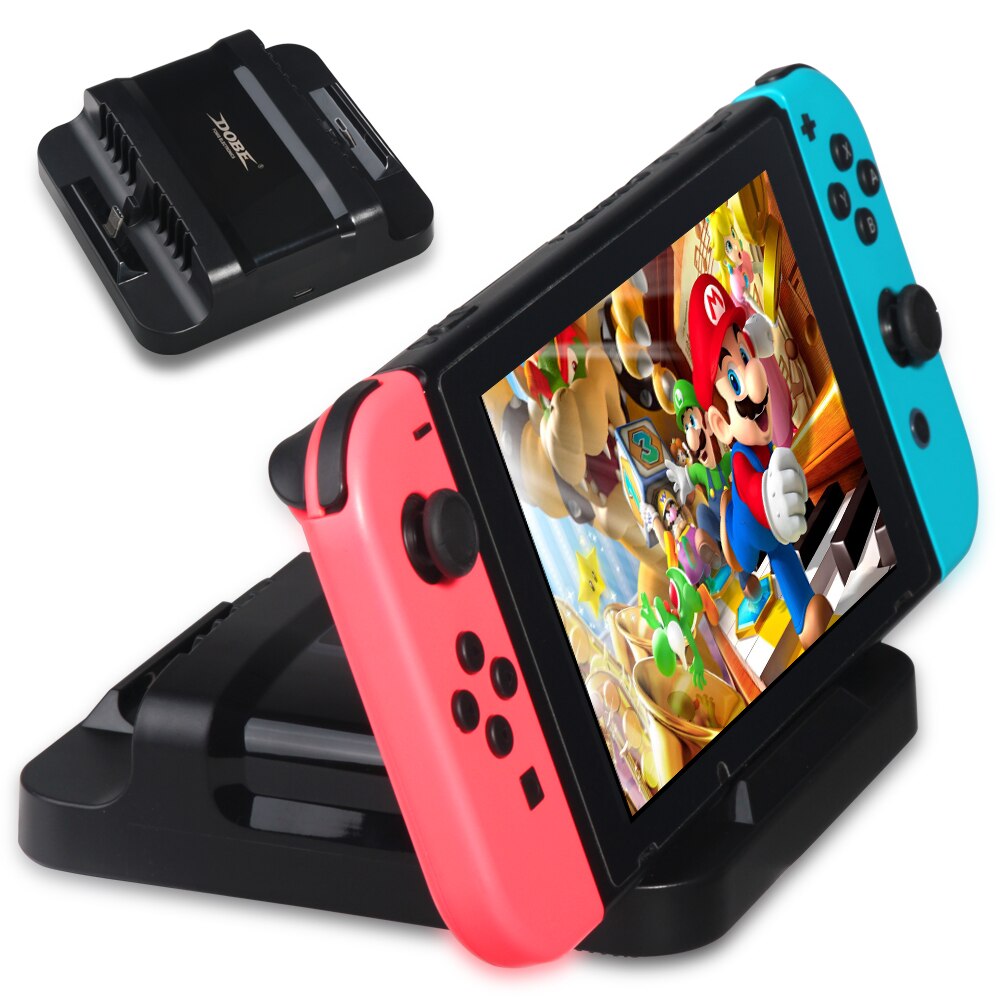 For Nintendo Switch Console Dual Charging Dock Fast Charging Stand Holder