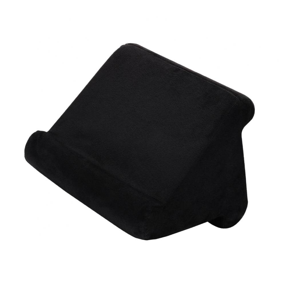 Tabletpudeholder til skød - pude til tablet - tabletholder til seng kan også bruges på gulv, skrivebord: Sort