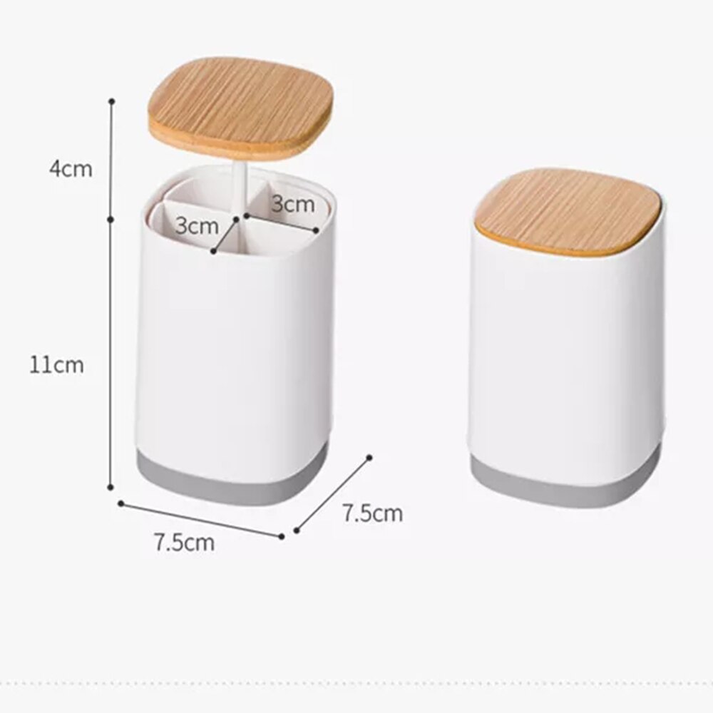 Automatic Pop-Up Press Wooden Toothpick Box Toothpick Storage Organizer Box for Home Kitchen Toothpick Holder Dispenser MAZI888