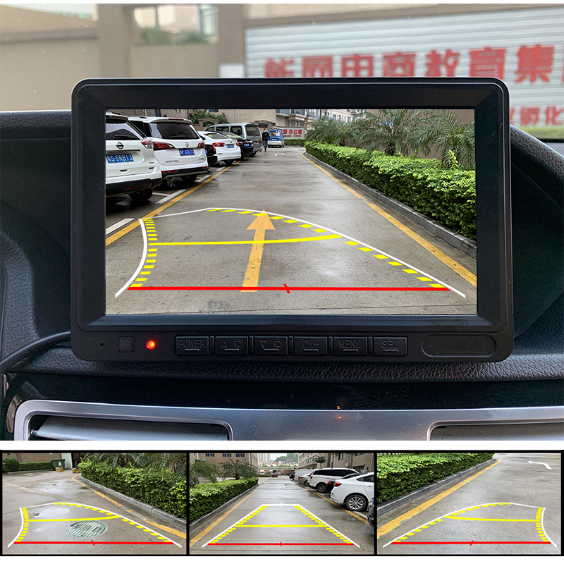 Intelligent Dynamic Trajectory Vehicle Reversing Backup Rear View Camera For VW Volkswagen Polo Golf 6 Passat CC