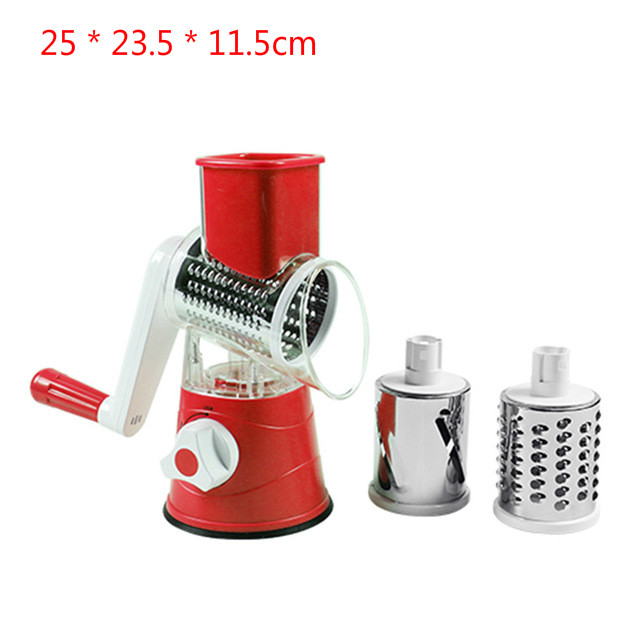 Home Kitchen Rotary Fruit Grater Multifunctional Vegetable Cutter Slicer Tools Kitchen Accessories Potato Cheese Kitchen Gadgets: 5