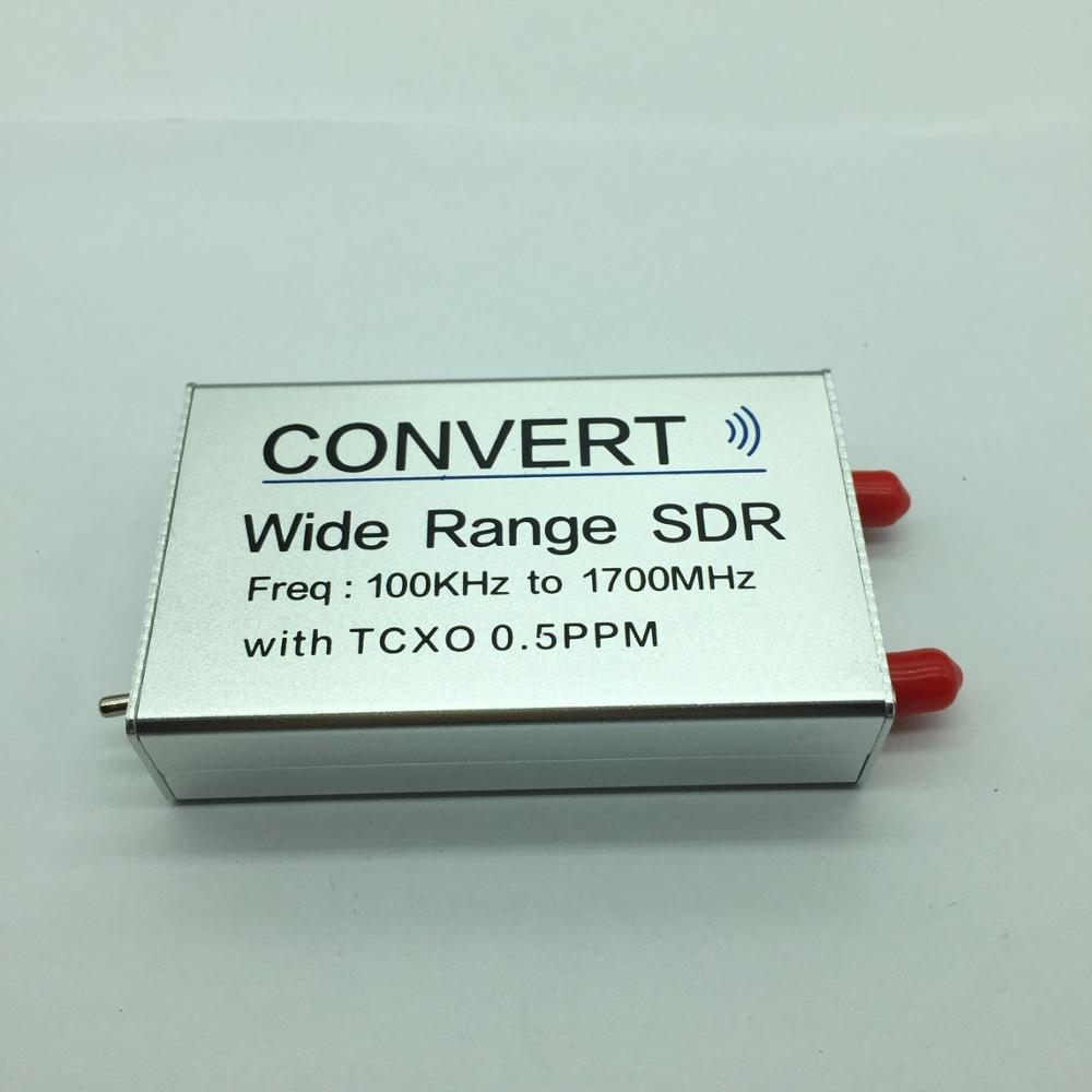 100KHz-1.7GHz VHF UHF Full Band RTL.SDR+UpConverter SDR USB Tuner Receiver NFM FM DSB LSB CW