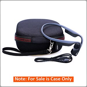 Étui de transport LTGEM EVA pour casque de Conduction osseuse sans fil en titane: Default Title