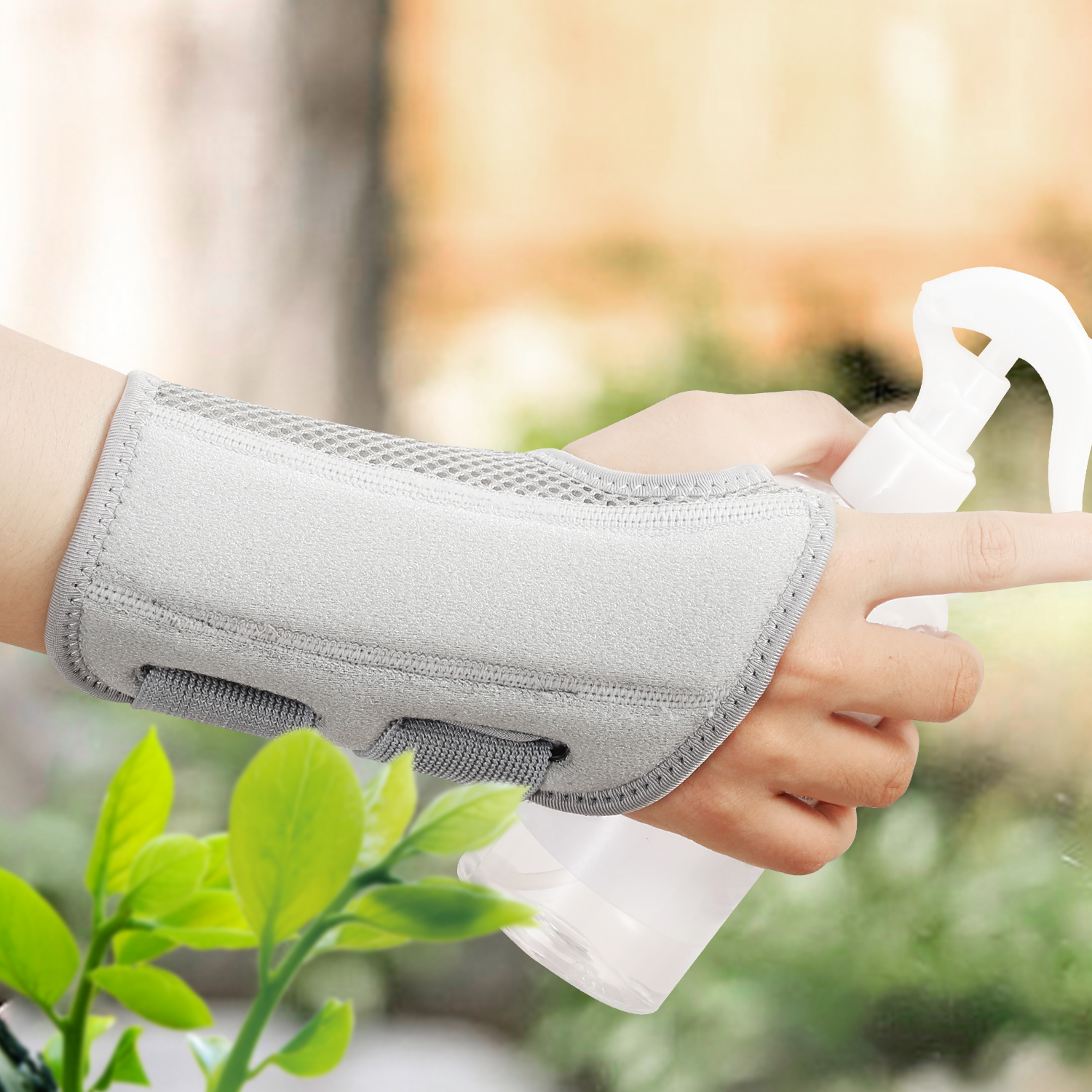1PC Flexibele Spalk Pols Duim Brace voor Tendinitis Artritis Ademend Duim Protector Guard Past Rechter- en Linkerhand