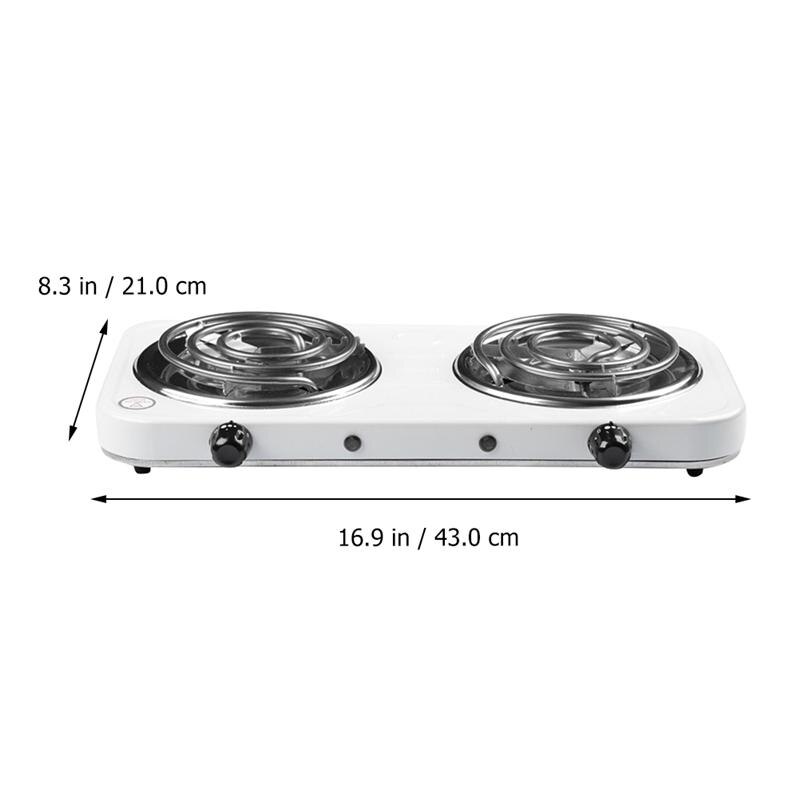 1pc 2000W Electric Heater Stove Practical Electric Heater Plates (US Plug) for Shop Kitchen Hotel