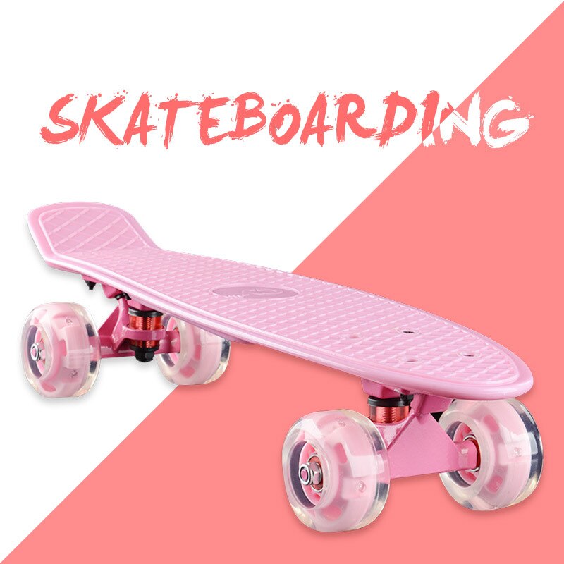 Vestito di un Pezzo di Pesce di Skateboard Banana Bordo del Flash Singolo-Tilt di Skateboard per I Bambini O Gli Adulti A quattro Ruote di Scooter