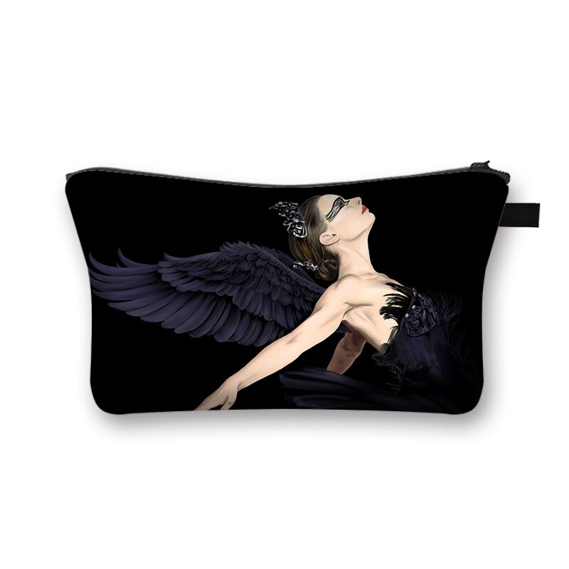 Elegancka baletnica kosmetyczka kobiety torebki na makijaż nastolatek dziewczyny kosmetyczka makijaż organizator robić torby kobieta worek robić przechowywania: hzbballet06