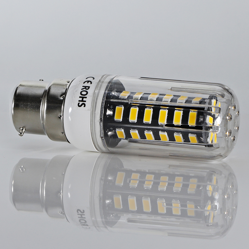 Lampara led majslys  b22 ac dc 12v 24v 36v 48v 60v 110v 220v super 7w b 22 hjemmepære 12 24 volt lysekrone stearinlyslampe