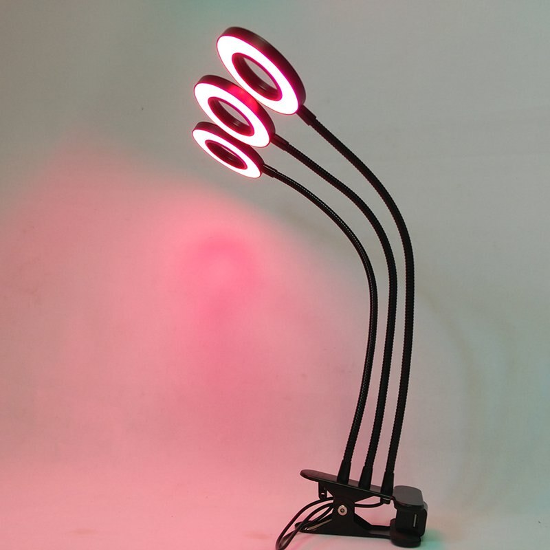 Grow Light,30W LED Grow Lamp Plant Lights Full Spectrum,Auto ON & Off with 3/9/12H Timer 9 Dimmable Levels Clip-On Desk Grow L