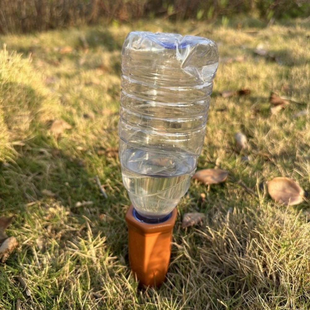 Plant Self-Watering Stake Garden Terracotta Water Dripper Spike Cone Shaped Clay Auto-Water Irrigation System For Indoor/Outdoor