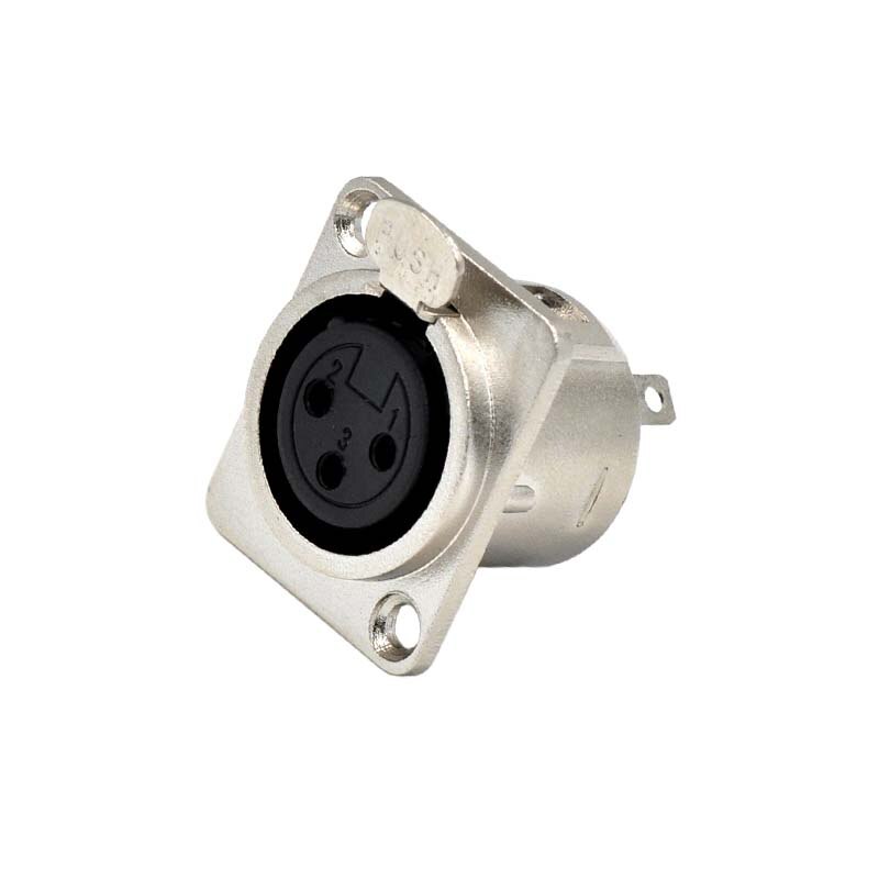 NMBJCKO 2U32CH audio connectors D-Series Panel Mount Jack Chassis Panel Mount Connector with D-series rack panel