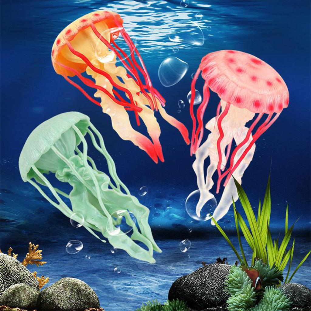 Simulated Jellyfish Model Figures Sea Creatures Model Educational Toys