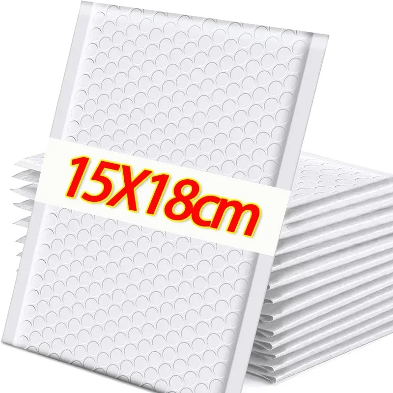 Plastic Bubble Enveloppen Tas Waterdicht Schuim Zelfklevende Verpakking Zakken Mailers Envelop Opslag Verzegelde Zakken: XL / Rood