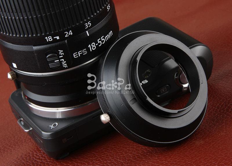 For Canon EOS EF Lens to NX Mount Camera Lens Adapter Ring for Samsung NX1 NX10 NX30 NX100 NX300 NX500 NX1000 NX2000 NX3000