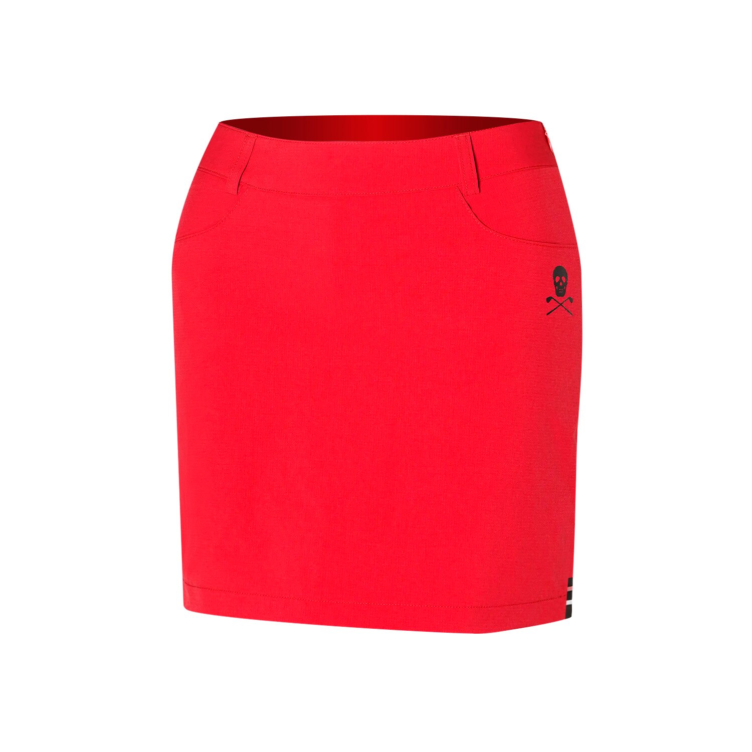 Women's Athletic Skirts with Built-in Shorts Skorts for Golf Running Workout and Casual: Red / S