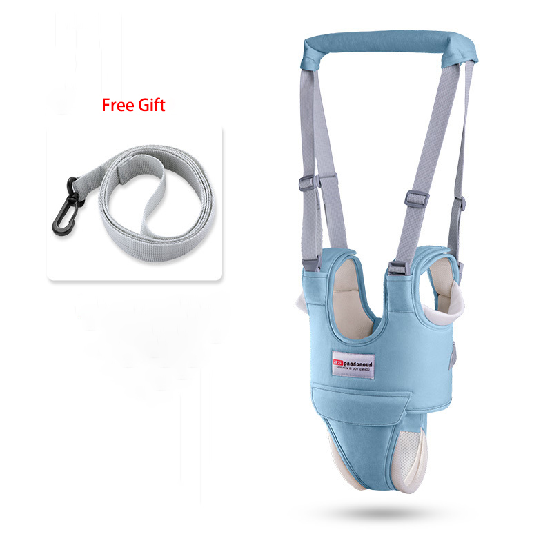 Corde d&#39;apprentissage pour bébé, ceinture de marche pour bébé, pour garçon et fille, Anti-chute, à double usage, corde de Traction artefact: Security Fresh green