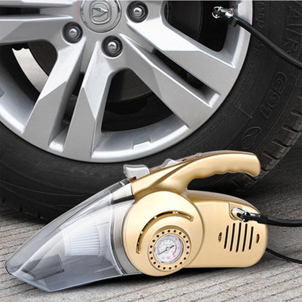 4 In 1 Multifunction Car Vacuum Cleaner Plastic Portable Handheld Wet And Dry Dual Use Home Car Vacuum Aspirateur
