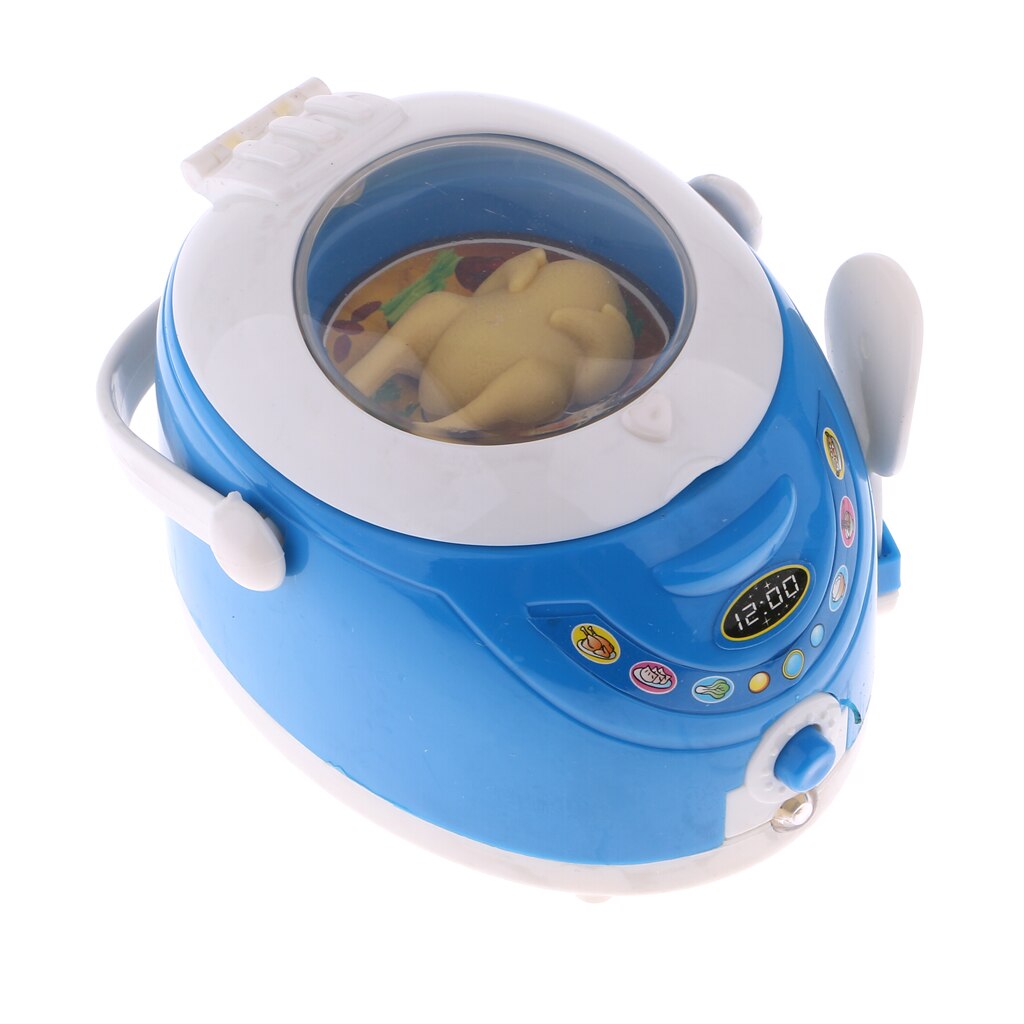 Girls Kids Pink / Blue Plastic Play Kitchen Housework Pretend Play Set Toy: Rice Cooker