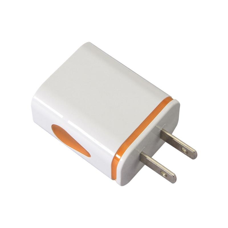 UNS EU USB Schnelle Schnell Ladegeräte Wand Travel Power Adapter Ladegerät Für Xiaomi Iphone Huawei Zubehör Für Handy TXTB1: Orange US