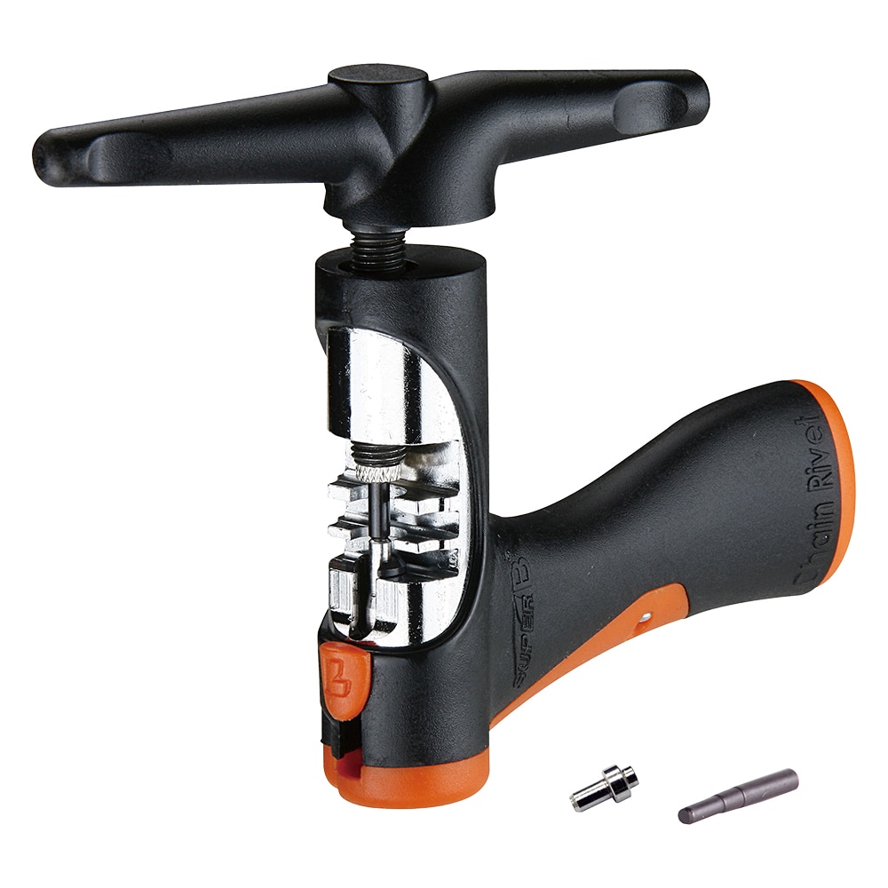 Super b kæde pro nitte udtrækker 10/11 speed cykel kæde værktøj tb -cc60 cykel reparation værktøj specielt til 10 & 11 speed