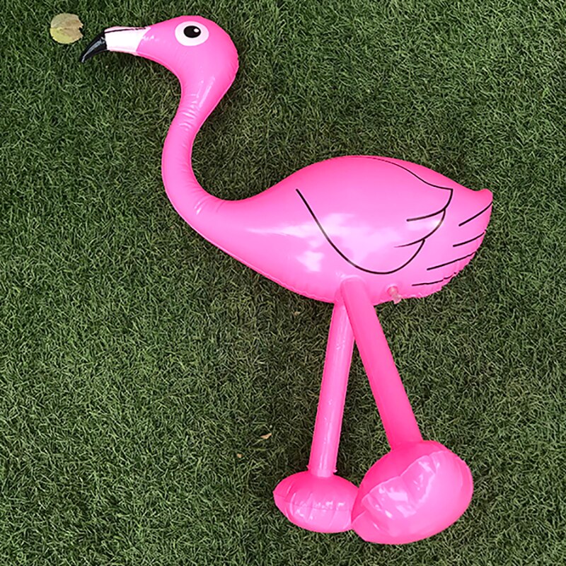 2 stks/partij Zwembad of strand party met plastic Opblaasbare Flamingo speelgoed voor gebruik in en uit het water grappig kinderen speelgoed