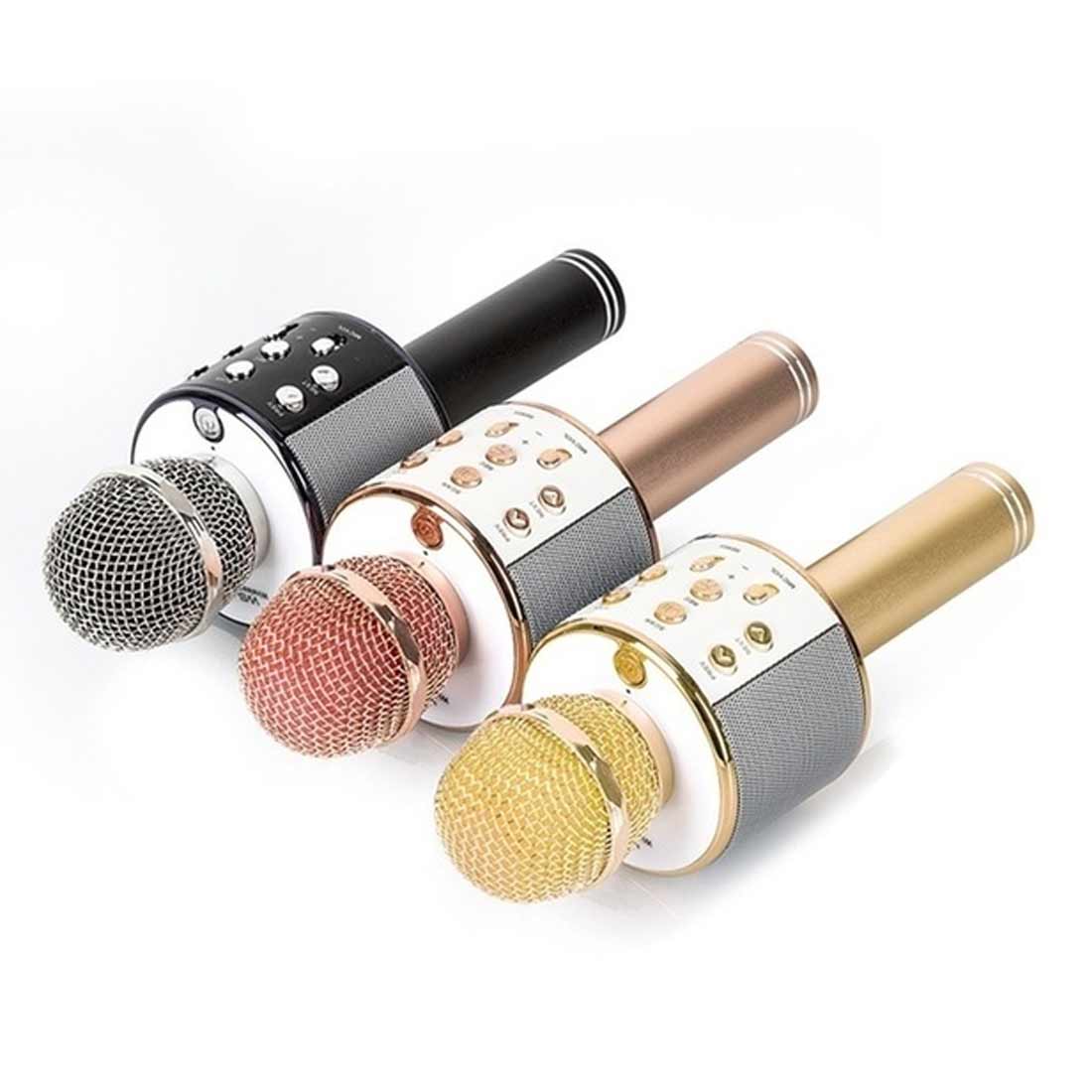 Bluetooth Wireless Microphone Speaker Handheld Microphone Karaoke Mic Music Player Singing Recorder KTV karaoke MIC