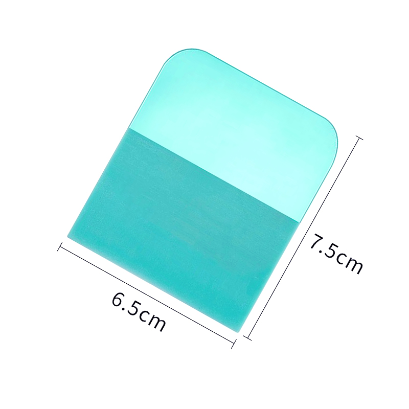 TOFAR Film de fenêtre teinte TPU PPF raclette pour peinture de voiture Film de protection transparent installation grattoir outil d'emballage de vinyle en Fiber de carbone: Marron