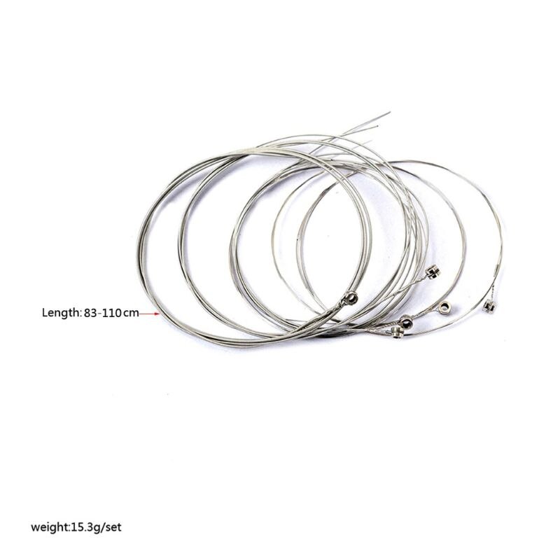6pcs/set Metal Strings for Electric Guitar Musical Instrument Parts G92F