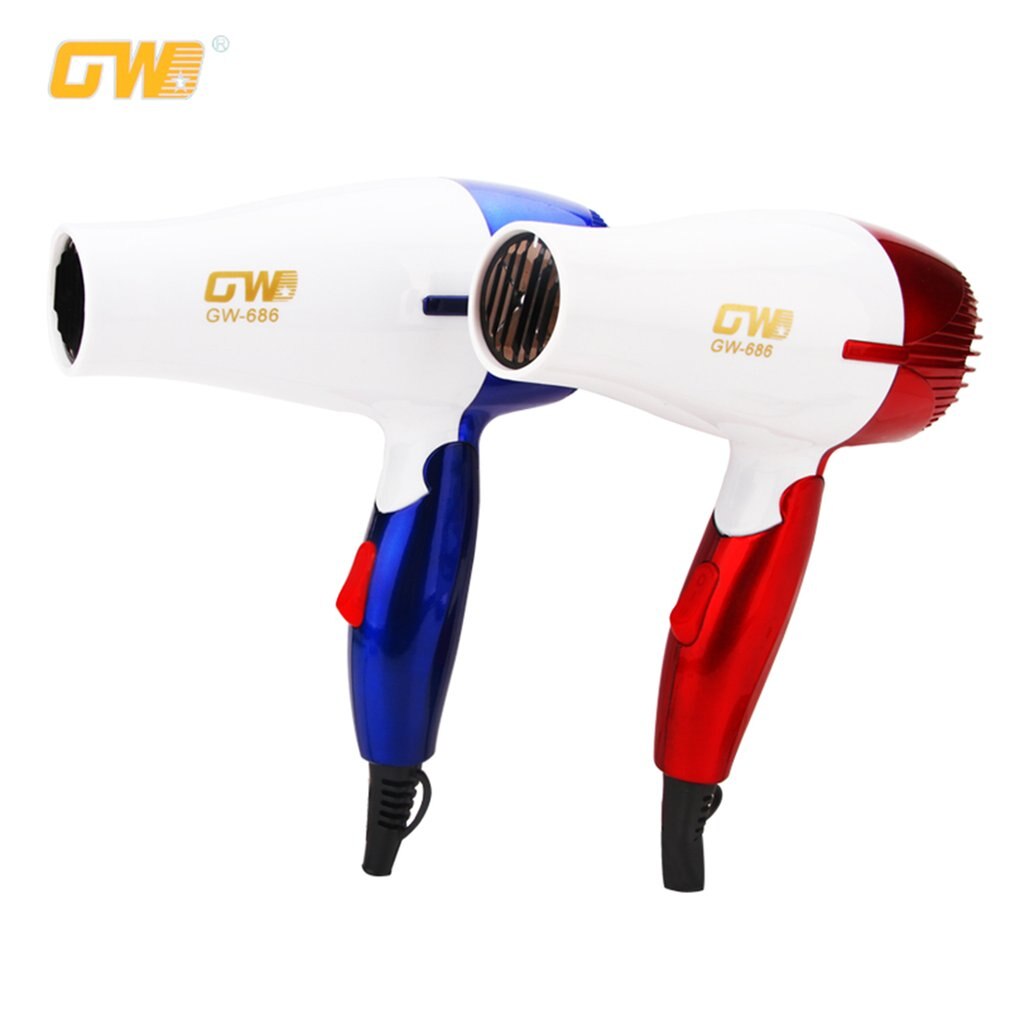 GW-686 1Pc Mini Portable sèche-cheveux pliant pliable Compact voyageur souffleur faible puissance école étudiants souffleur d'air