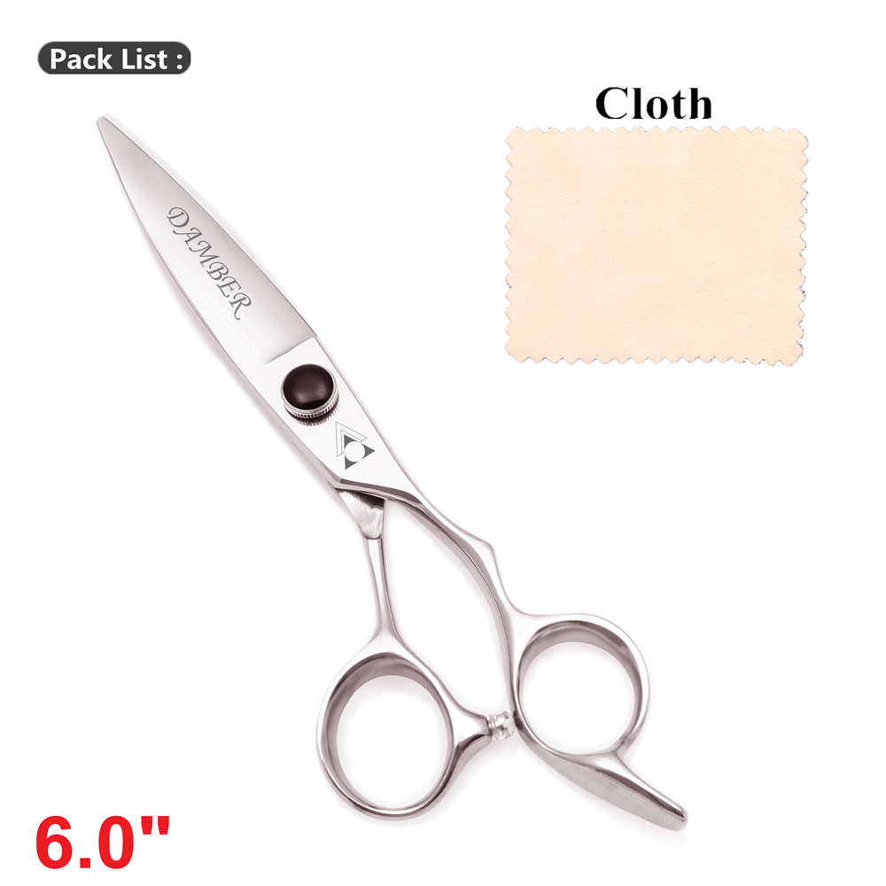 Ciseaux professionnels de coiffure de , 6.0 ciseaux amincissants pour barbier, coupe en acier japonais 440C 9022 #: 9022 Hei Ping 6.0