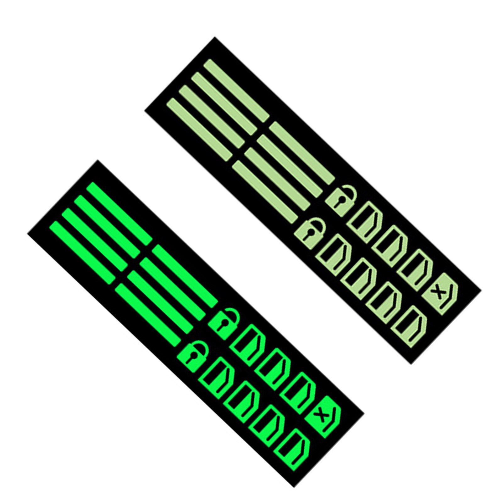 1 Pcs PVC Car Window Switch Luminous Sticker Window Sticker Lifter Modified Decals Universal Car Styling