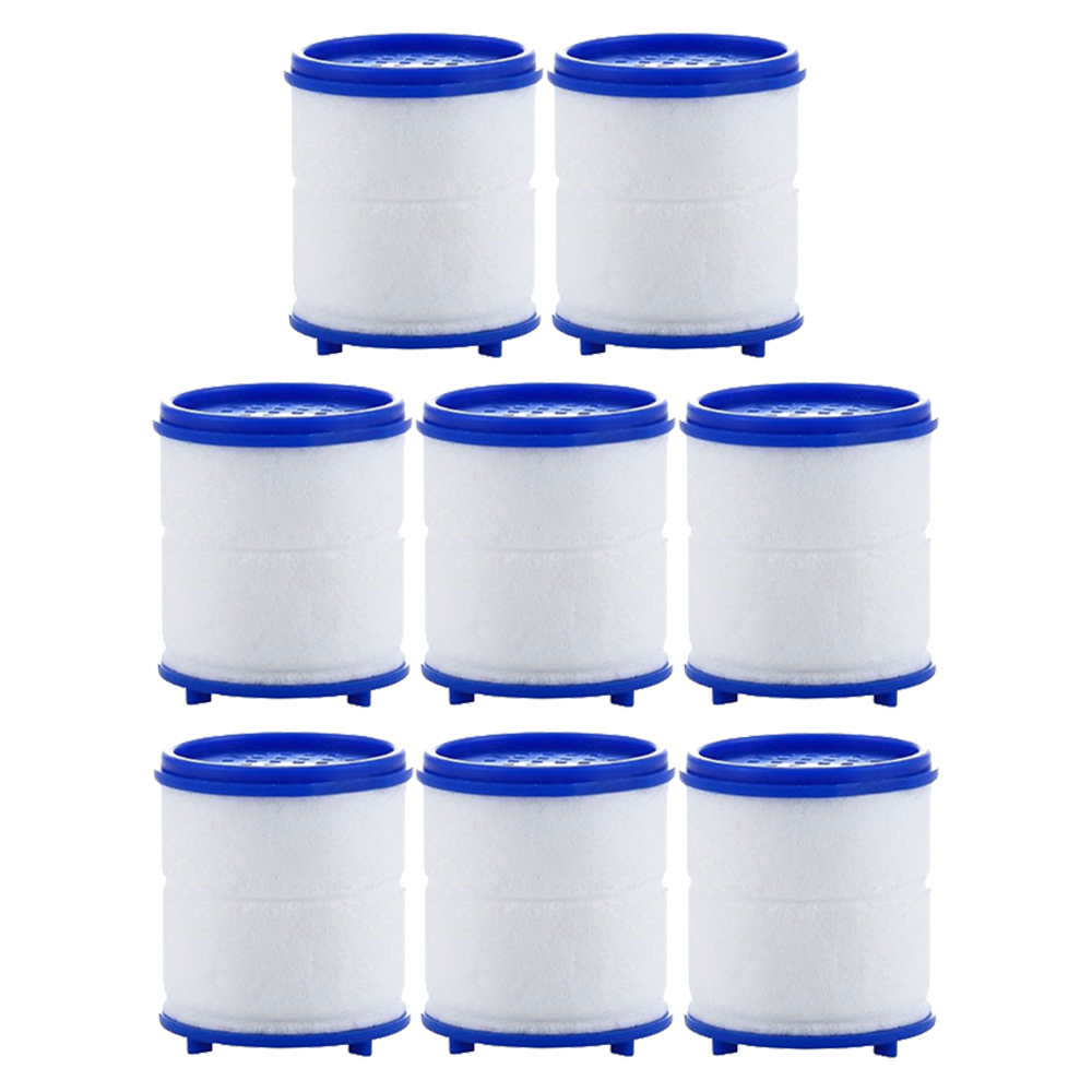 24-2 Stuks Kraan Waterfilter Purifier Element Huishoudelijke Waterfilter Voor Keuken Badkamer Douche 360 ° Verwijderen Chloor Zwaar Metaal: Paars