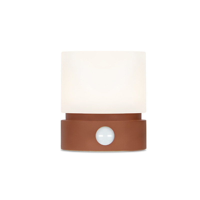 Xiaomi HBK Zylindrische Lampe USB Nachtlampe Nachttischlampe Schreibtisch LED Schreibtischlampe Versprechen berühren LED Atmung Atmosphäbetreffend Lampe: Orange
