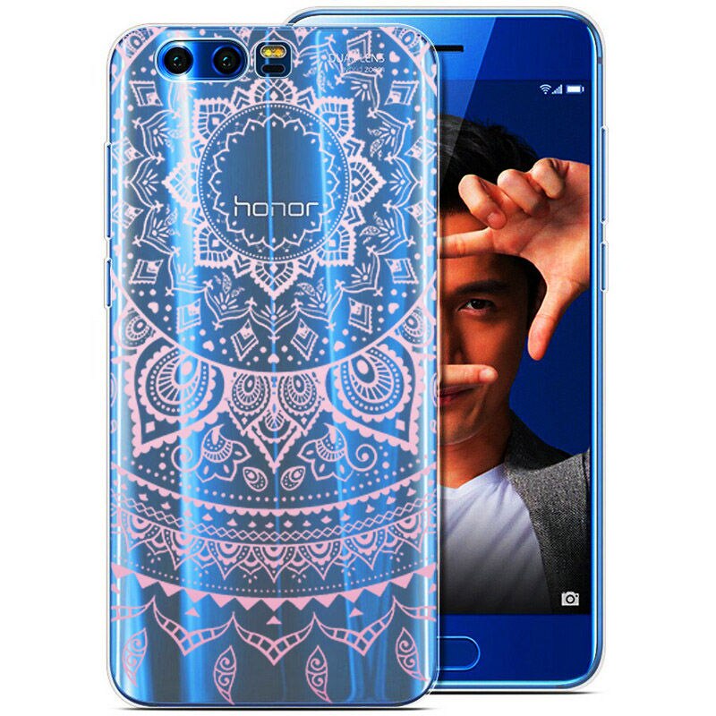 Arvin Silicone Case for Huawei Honor 9 Soft TPU Case for Huawei Honor 9 Premium Slim Crystal Clear Transparent Painting Fundas: 10