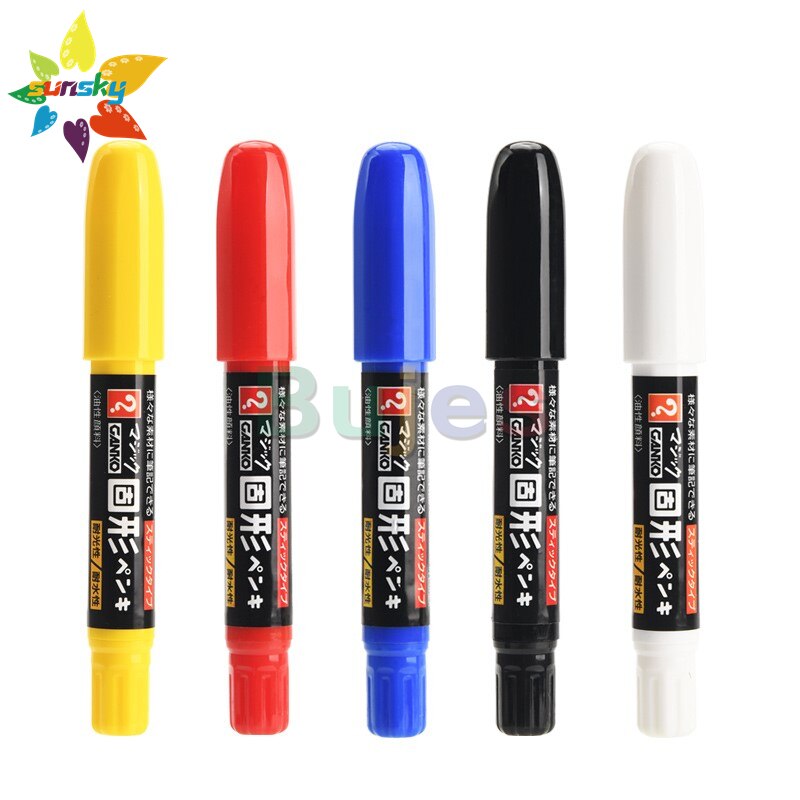 Original Nakabayashi Solid mark paint pen Industrial metal pen High temperature marking pen Water resistant and light resistant