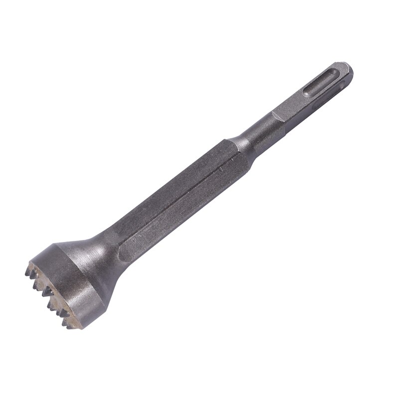 Professionele Lichtmetalen Point Groove Guts Platte Ronde Beitel Elektrische Hamer Boor Stone Slab/Bridge/Muur