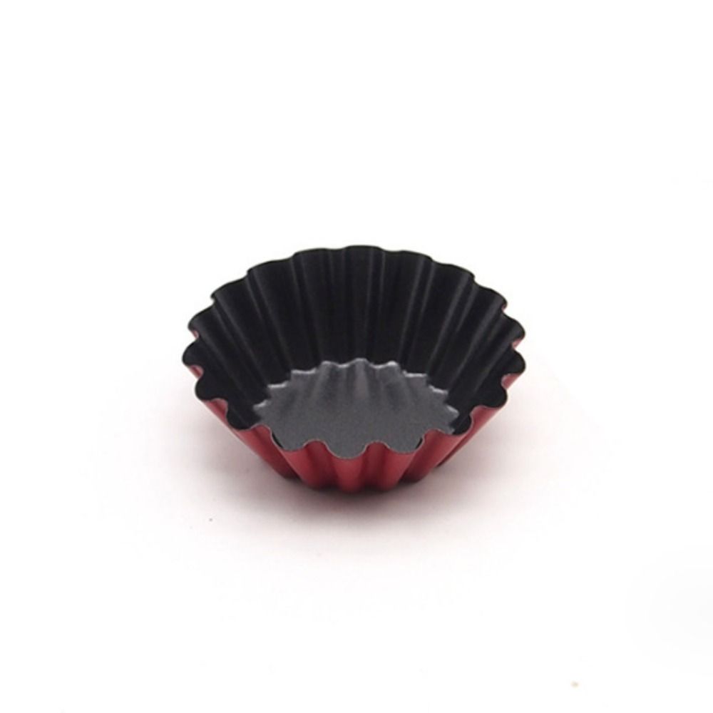 Nonstick terte quiche flanpanneform pai pizza kakeform cupcake eggeterte tartelett bakeform muffinskopp pizzapanne bakeform: Mørk kaki