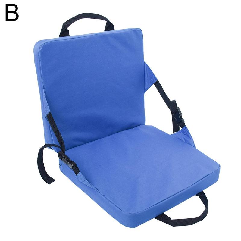 Canoe Kayak Cushion Waterproof Stadium Chair With Comfortable Back Support For Hiking Camping Boating Fishing Accessor W1m6: B