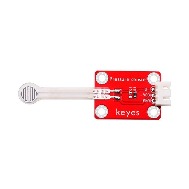 Thin-film Pressure Sensor Module for Arduino Micro:bit Red DC 3.3V-5V 0-5kg Pressure Sensor Pcb Module