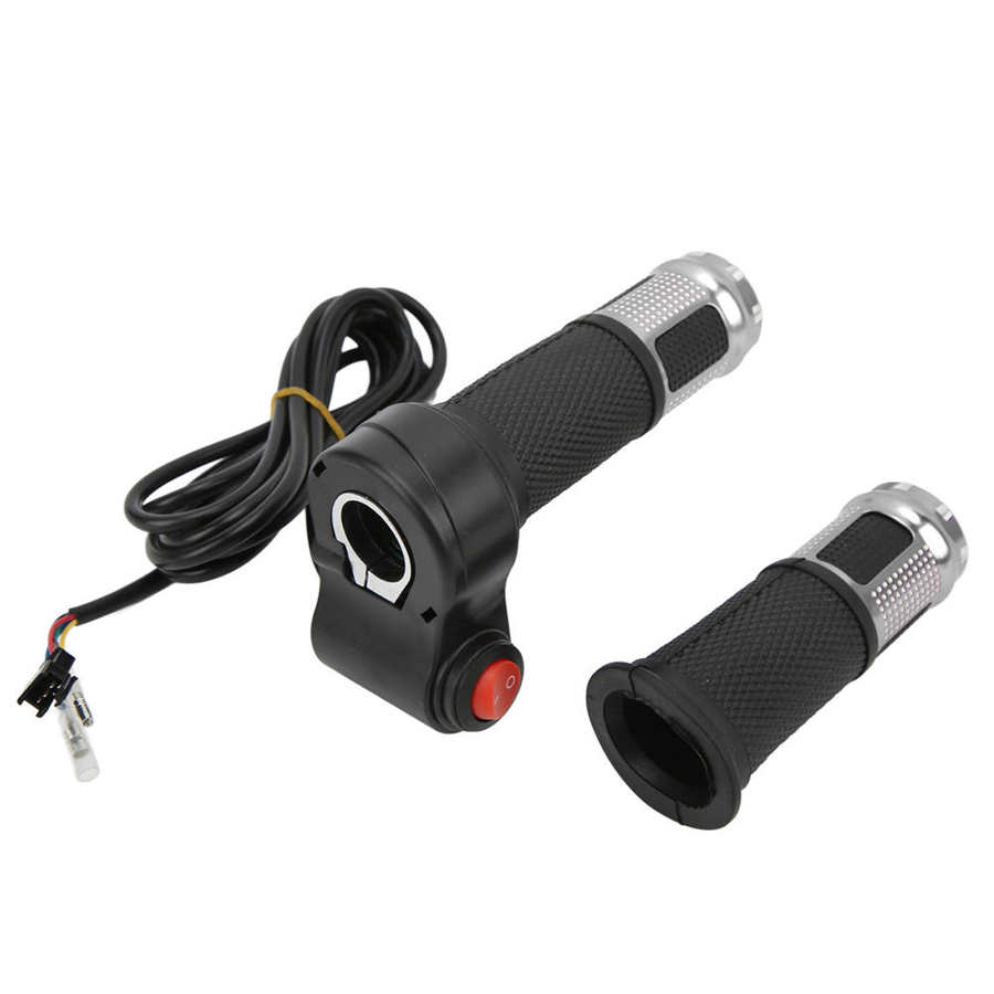 Acelerador de giro para bicicleta eléctrica, 5 cables, mango de acelerador