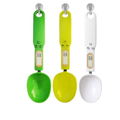Draagbare Elektronische Lcd Maatlepels Koffie Suiker Gram Schaal Lepel Maatbeker Keuken Schalen Voor Keuken Bakken