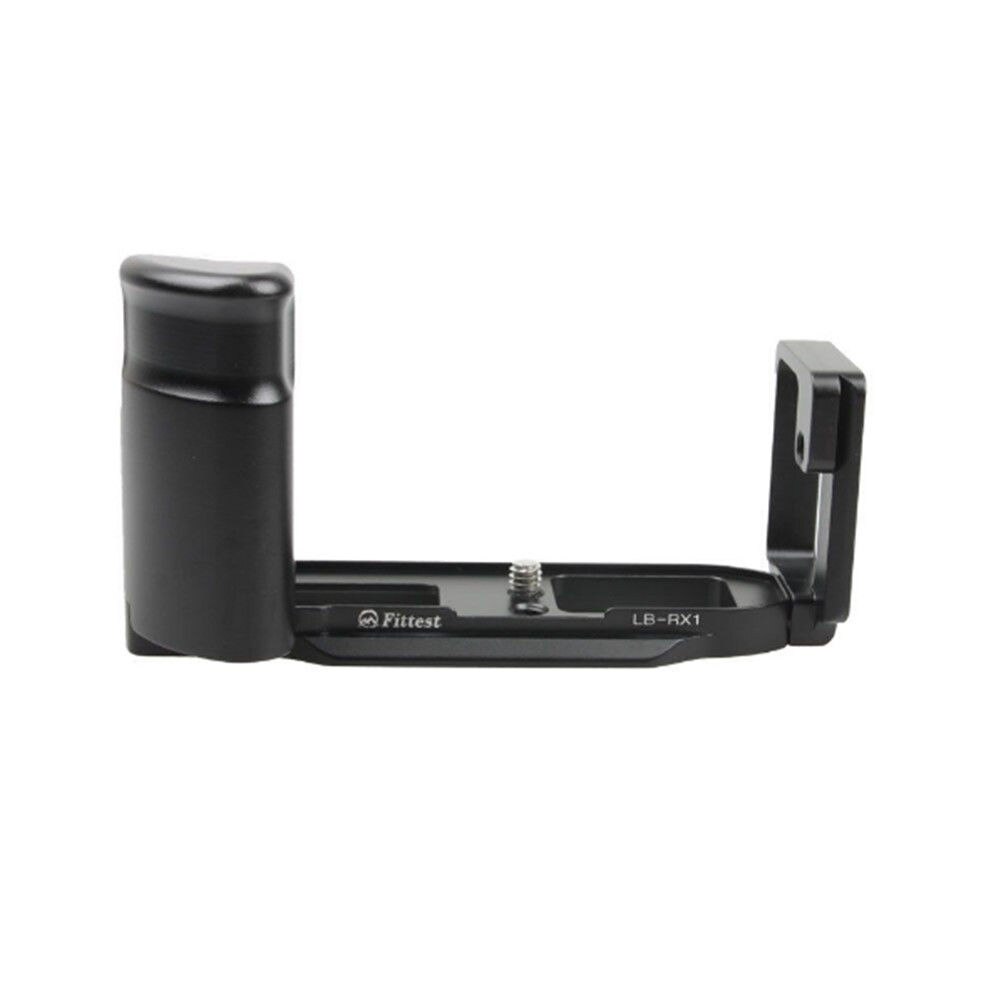 JINTU Pro – support de poignée en métal noir QR L, plaque/L, pour appareil photo sans miroir Sony RX1 RX1R