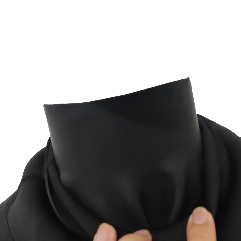 Dry diving suit, dry water rescue suit, latex sleeve made in China with 1 collar and 2 cuffs