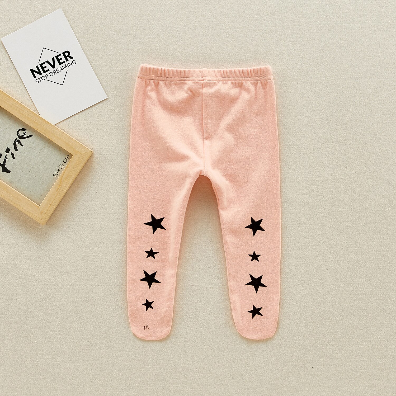 Panty Voor Meisjes Geometry Print Baby Peuter Panty Herfst Kid Kousen Katoenen Baby Panty Strakke 0-24M: GZ80pink / 12m