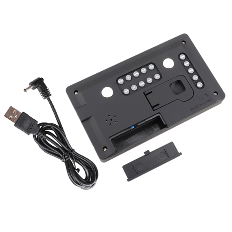 Dual-channel Timer Countdown Timer Snooze Alarm Clock Calendar Cooking Time Reminder Stopwatch