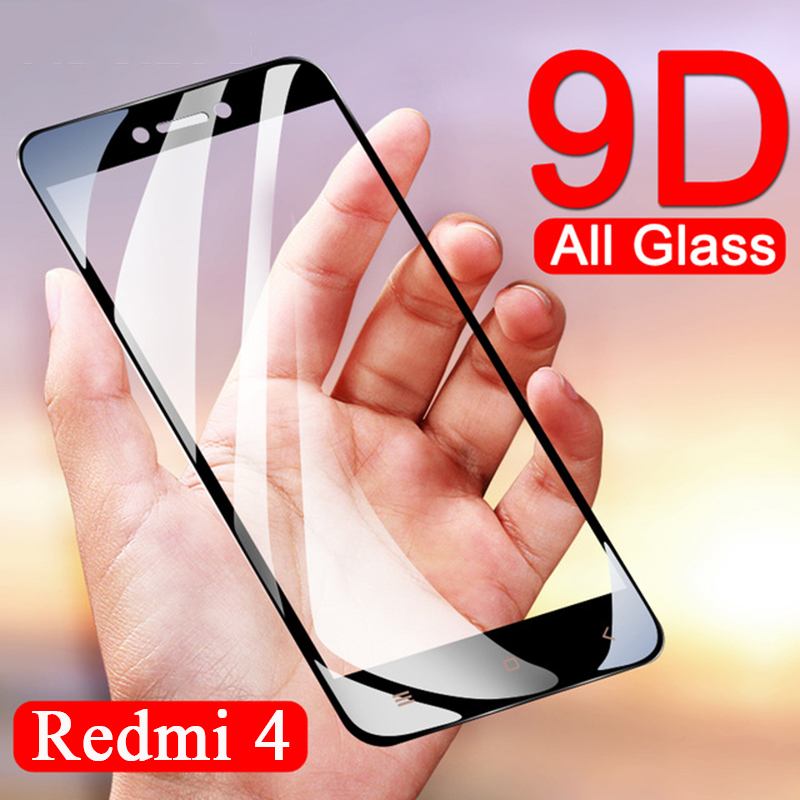 9D Protective glass on the for xiaomi redmi 4x note 4 4x 4a x a ksiomi note4 note4x tempered glas xaomi xiaomei sheet safety no4