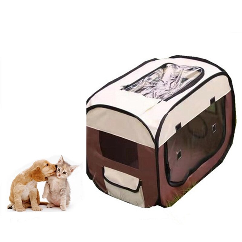 Bærbar kæledyrstørringskasse foldende hunde hårtørrer slagboks plejepost til husdyr tørt værelse katteblæserhus