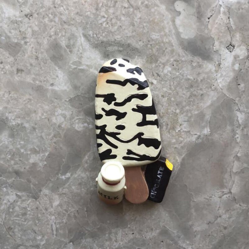 Creatieve Koelkast Stickers Kinderen Ijs Driedimensionale Hars Koelkast Magneet Koelkast Decoratie: Popsicle 2